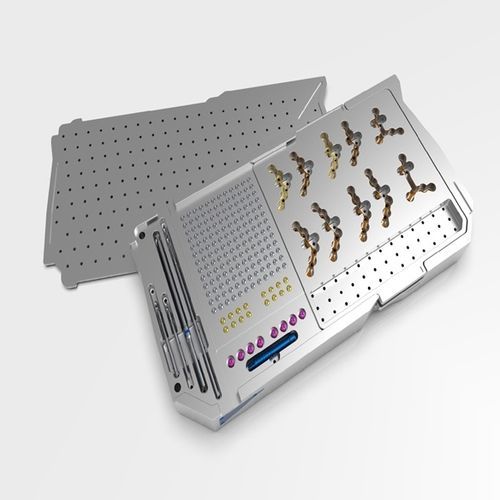Instrumentenset / orthognate Chirurgie - System D Mini S 2,00mm - Delphos Implants