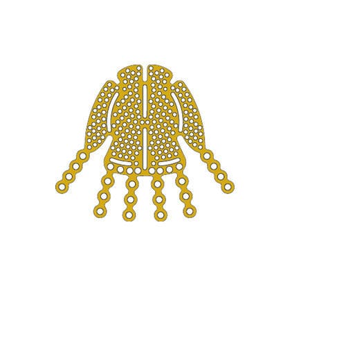 Nicht resorbierbares Orbitalimplantat - System D middle S - Delphos Implants