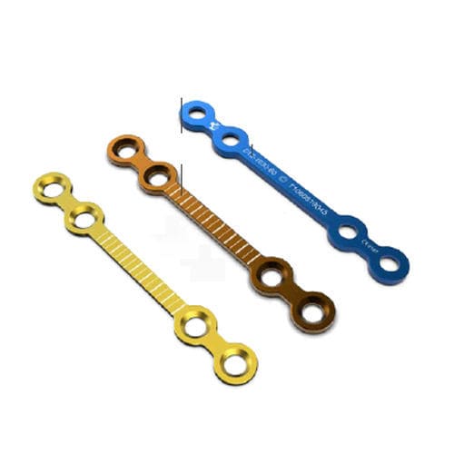Kompressionsplatte für Unterkiefer - System D mini S  - Delphos Implants - Titan