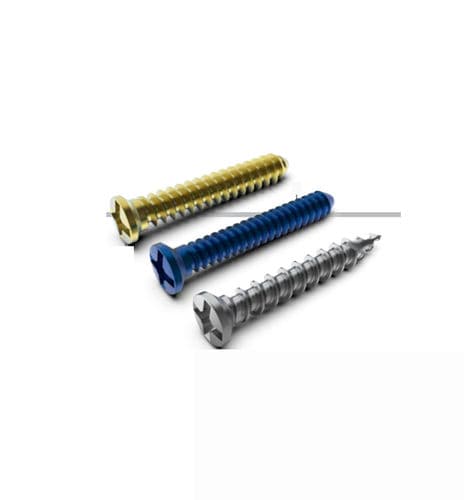 Knochen-Kompressionsschraube / für Gesichtsskelett - Delphos Implants - Metall