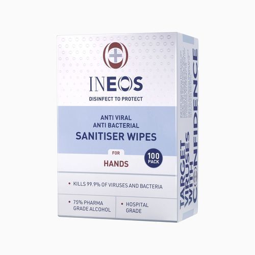 Feuchte Reinigungstücher / für die Handhygiene - NXUH-5X71-CF9H-C5AP - INEOS Hygienics - 100er-Packung
