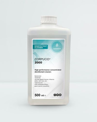 Desinfektionsmittel für medizinisches Mobiliar - CORPUCID® 2000 - IVN Nettetal & Unigema - für Böden / flüssig / 500 mL