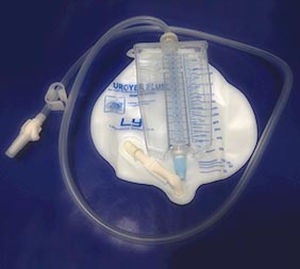 Urin-Drainageset - UROYER PLUS	 - Laboratorios Yermedic - mit Skala / mit Venenklappe