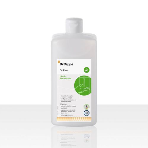 Hydroalkoholische Lösung / 500 mL - OpPlus - Laboratorium Dr. Deppe - 100 ml / 1000 ml / 5000 mL