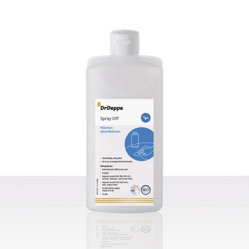 Desinfektionsmittel für Böden und andere Oberflächen - Spray Off - Laboratorium Dr. Deppe - flüssig / 5000 mL / 1000 mL
