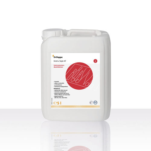 Desinfektionsmittel für chirurgische Instrumente - Instru Sept AF - Laboratorium Dr. Deppe - für zahnärztliche Instrumente / flüssig / 5000 mL