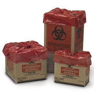 Behälter für Abfallprodukte - 10-2011 - Medegen Medical Products - biologisch gefährlich / biologisch