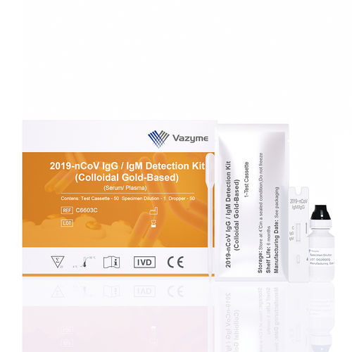 COVID-19-Testkit - Nanjing Vazyme Medical Technology Co.,Ltd - Immunoglobuline / IgG / IgM