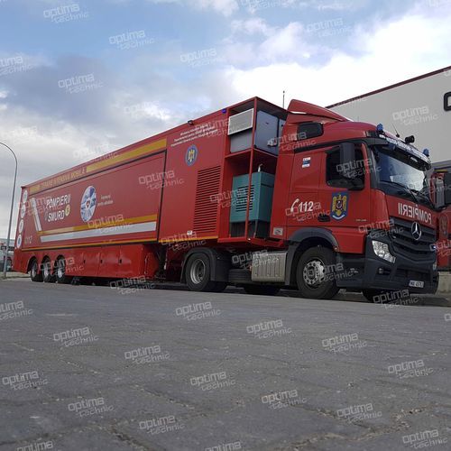 Mobile Krankenstation / Notfall - Optima Elektro Hidrolik Ltd. Sti. - für Intensivpflege / Covid-19-Früherkennung / Anhänger