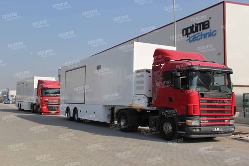 Mobile Krankenstation / für Intensivpflege - Optima Elektro Hidrolik Ltd. Sti. - für chirurgischen Notfall / Traumatologie / Anhänger