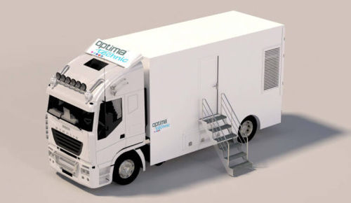 Mobile Krankenstation / zur Impfstoffbeförderung - Optima Elektro Hidrolik Ltd. Sti. - Containerform