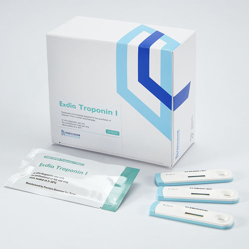 Testkit für Herzinfarkt - Exdia TRF Plus - Precision Biosensor Inc. - cTnI / Serum / Plasma