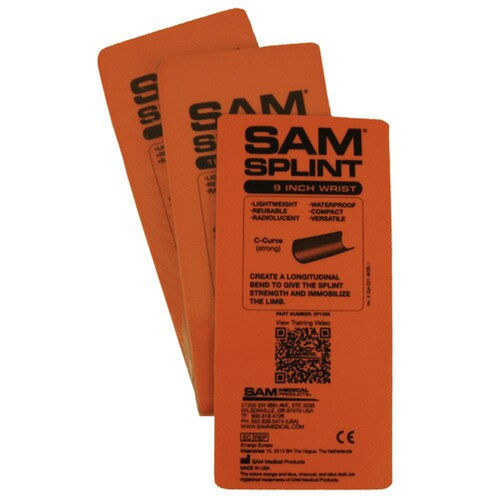 Hand-Notfallschiene - SAM  - Rescue Essentials - halbsteif / Bein / Schienenverbände Set