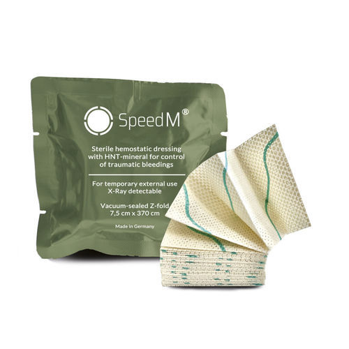Steriles Polsterbinde - SpeedM® - Speed Care Mineral GmbH - Vlies / hypoallergen / hämostatisch