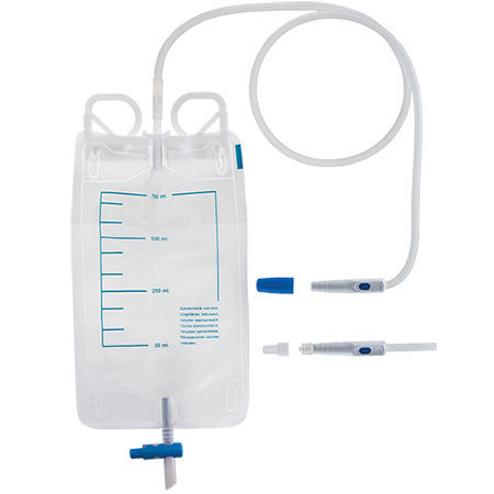 Urin-Drainageset - 53889 - TIK - mit Skala / mit Venenklappe / Polyvinylchlorid