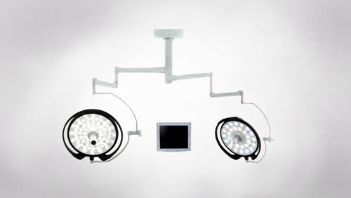 Deckenmontierte OP-Leuchte - CL-660 CM - Üzümcü Hospital Equipment - LED / mit 2 Armen / 96