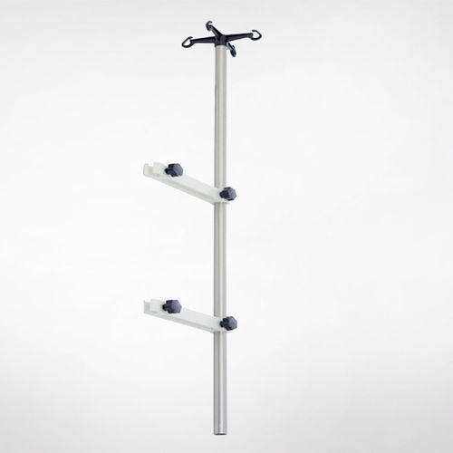Bodenstehendes Infusionsstativ - 3030.AK - Üzümcü Hospital Equipment - 4 Haken / Edelstahl / Aluminium