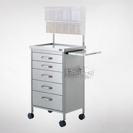 Wagen für Anästhesie - 24140  - Üzümcü Hospital Equipment - Sterilisation / für OP-Saal / Geräte