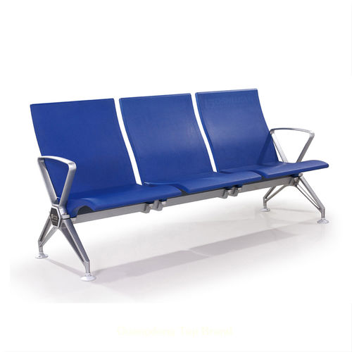 Traversenbank für Wartezimmer - SJ9063 - Foshan Oshujian Furniture Manufacturing Co., Ltd - mit Armlehnen / mit hoher Rückenlehne / 3 Plätze