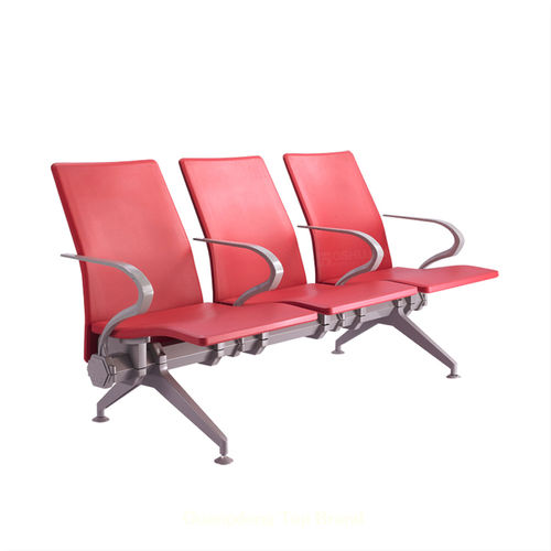 Traversenbank für Wartezimmer - SJ9062 - Foshan Oshujian Furniture Manufacturing Co., Ltd - mit Armlehnen / mit hoher Rückenlehne / 3 Plätze
