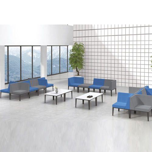 Sofa für Wartezimmer - SJ5202 - Foshan Oshujian Furniture Manufacturing Co., Ltd - für Arztpraxis / Zweisitzer / 3 Plätze