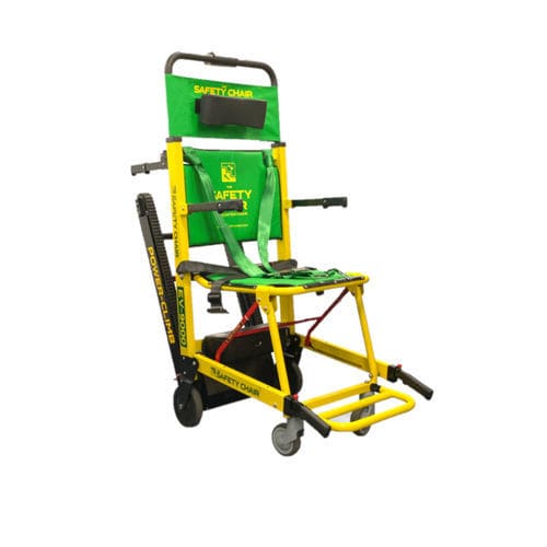 Evakuierungsstuhl mit Treppensteighilfe - EV-9000 - Safety Chair International - zusammenklappbar / auf Rollen / für Personen mit eingeschränkter Mobilität