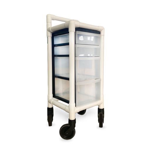 Medizinischer Wagen - CRM 001 22C - ENCLARA MEDICAL - IRM / Mehrzweck / für Instrumente