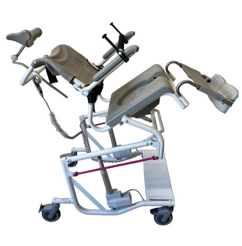 Duschstuhl mit Armlehnen - HY310801-B - Prontomed srl - auf Rollen / mit Fußstütze / Toilette