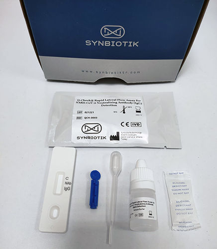 COVID-19-Schnelltest - Q-Check® - Synbiotik Biotechnology - Protein / SARS-COV-2 / Nasen-Rachenraum