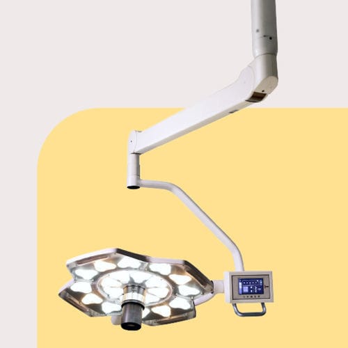Deckenmontierte OP-Leuchte - Penta Lumeo  - Palakkad Surgical Industries - mobil / LED / 96