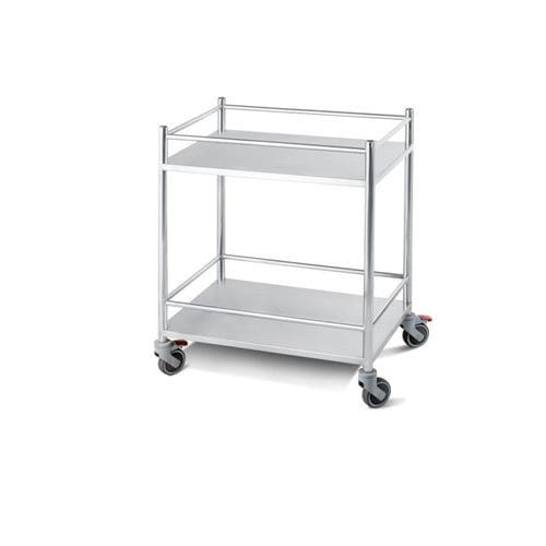 Medizinischer Wagen - Palakkad Surgical Industries - für sterile Materialien / für Instrumente / für Transport