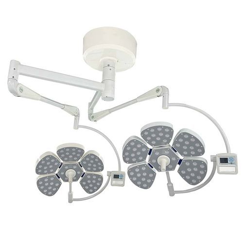 Deckenmontierte OP-Leuchte - SX-II 5/5 - Jiangsu Suxin Medical Equipment - LED / für OP-Saal / mit 2 Armen