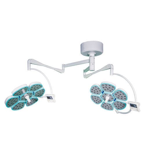 Deckenmontierte OP-Leuchte - SX-II 6/6 - Jiangsu Suxin Medical Equipment - LED / für Veterinärmedizin / Dental