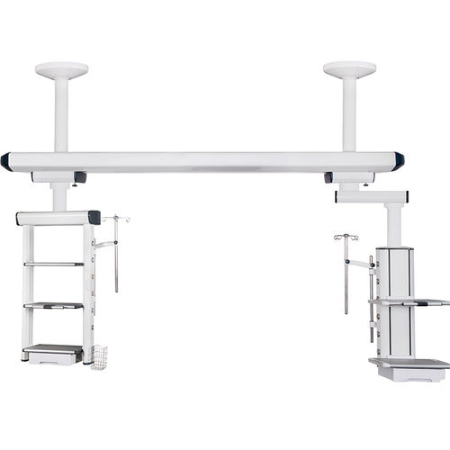 Deckenmontierter Doppelverteilerarm - SX-215 - Jiangsu Suxin Medical Equipment - für OP-Saal / Dreh / mit 2 Armen