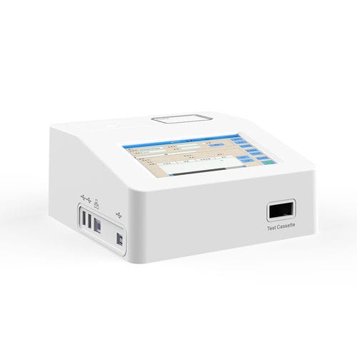 POCT-Analysegerät / für Forschungszwecke - F100 - Shenzhen Yuanqin Biotech Co., Ltd - mit Touchscreen / mit Drucker / mit Strichcode-Scanner