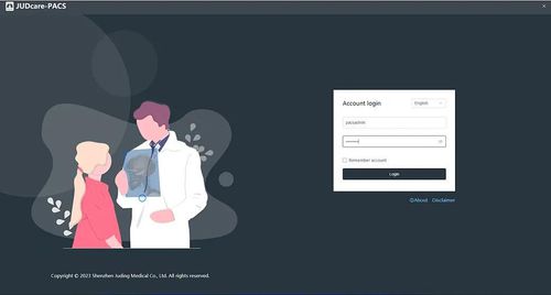PACS für medizinische Bildgebung - JUDcare-PACS - Shenzhen Juding Medical Equipment Co.,Ltd. - webbasiert / medizinisch / für Kliniken