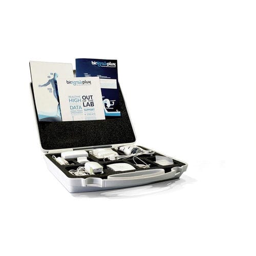 Biosignalerfassungssystem / 4 Kanäle - Explorer Kit - PLUX - Wireless Biosignals, SA - für Forschungszwecke / tragbar / Bluetooth