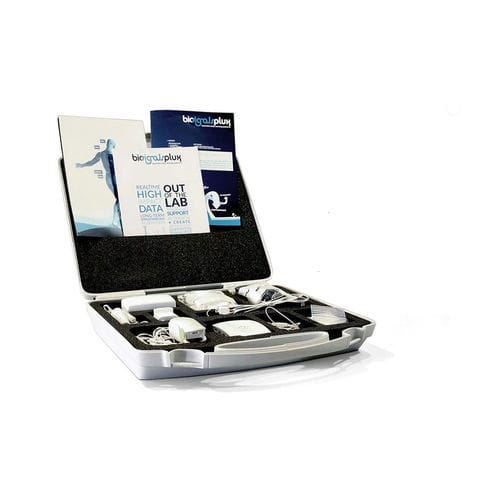 Biosignalerfassungssystem / 8 Kanäle - Professional Kit - PLUX - Wireless Biosignals, SA - für Forschungszwecke / tragbar / Bluetooth