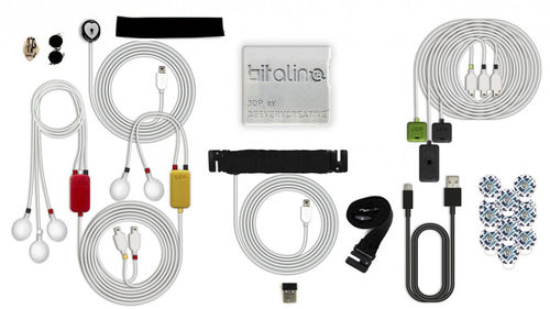 Biosignalerfassungssystem für die Ausbildung - PsychoBIT - PLUX - Wireless Biosignals, SA - Bluetooth