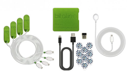 Biosignalerfassungssystem für die Ausbildung - MuscleBIT - PLUX - Wireless Biosignals, SA - Bluetooth
