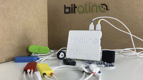 Biosignalerfassungssystem für die Ausbildung - HomeBIT  - PLUX - Wireless Biosignals, SA - Bluetooth