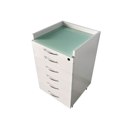 Schrank für zahnärztliche Instrumente - Tangshan UMG Medical Instrument - für Zahnarztpraxis / auf Rollen / flammenabweisend