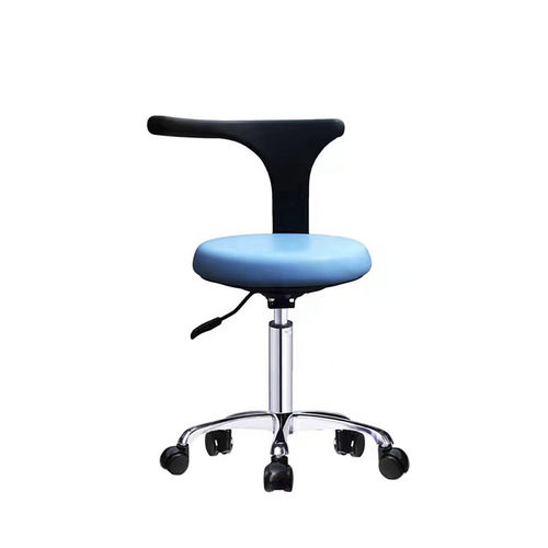 Dentalhocker - SV038 - Tangshan UMG Medical Instrument - höhenverstellbar / auf Rollen / mit Rückenlehne