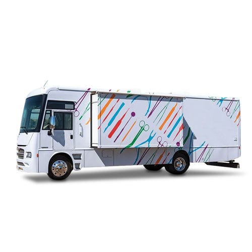 Mobile Krankenstation / Labor - Timak Shpk - Bus / mit Kofferaufbau
