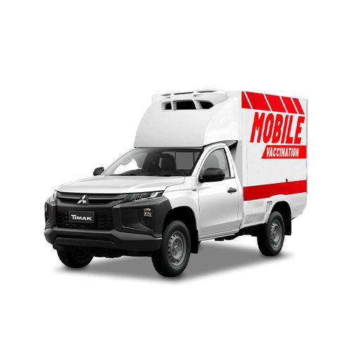 Mobile Krankenstation / zur Impfstoffbeförderung - Mobile Vaccination - Timak Shpk - Transporter / mit Kofferaufbau / 4x4