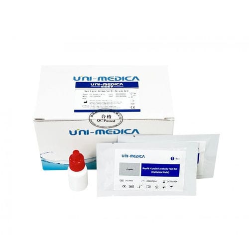 Testkit für Infektionskrankheiten - 30021000 - Shenzhen unimed-global technology Co.,LTD - für Antikörper / Helicobacter pylori / für Kliniken