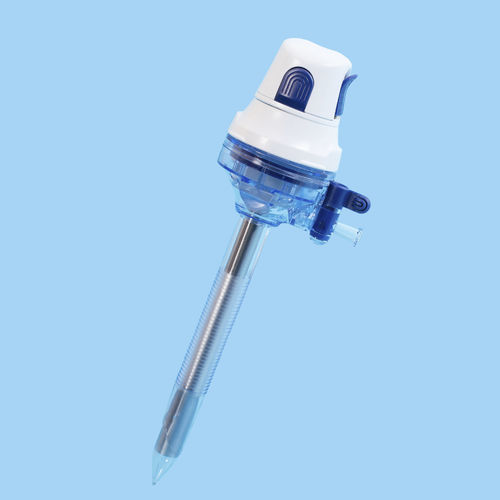 Laparoskopischer Trokar - LET1805 - Segimedical - mit Einblaseport / mit Verschlussstopfen / zum Einmalgebrauch