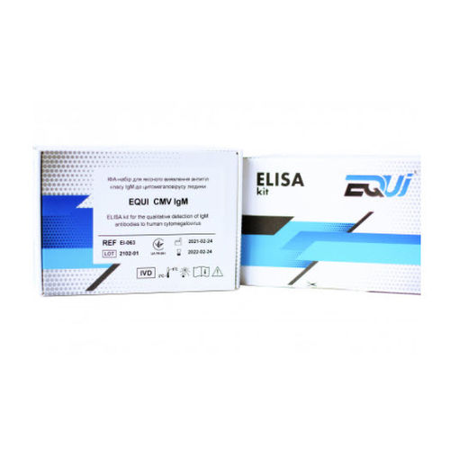 Testkit für Infektionskrankheiten - EI-063 - Equi - IgM / Zytomegalievirus / ELISA