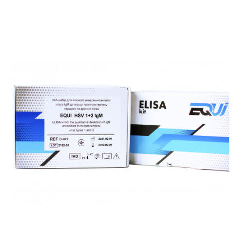 Testkit für Herpes - EI-072 - Equi - IgM / Herpes-simplex-Virus / ELISA
