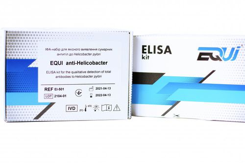 Testkit für Magen-Darm-Krankheiten - EI-501 - Equi - für Antikörper / Helicobacter pylori / ELISA